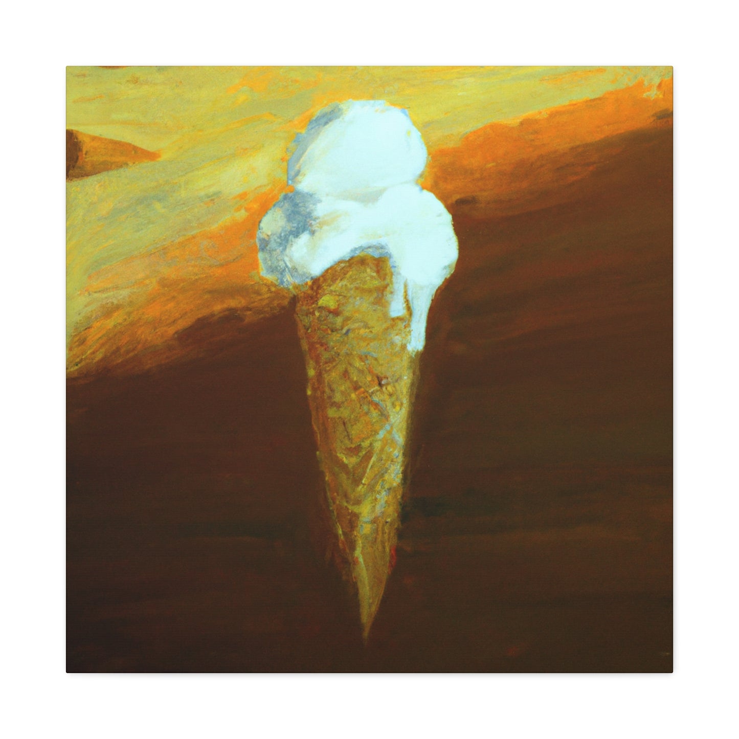 "Cone of Summer Joy" - Canvas