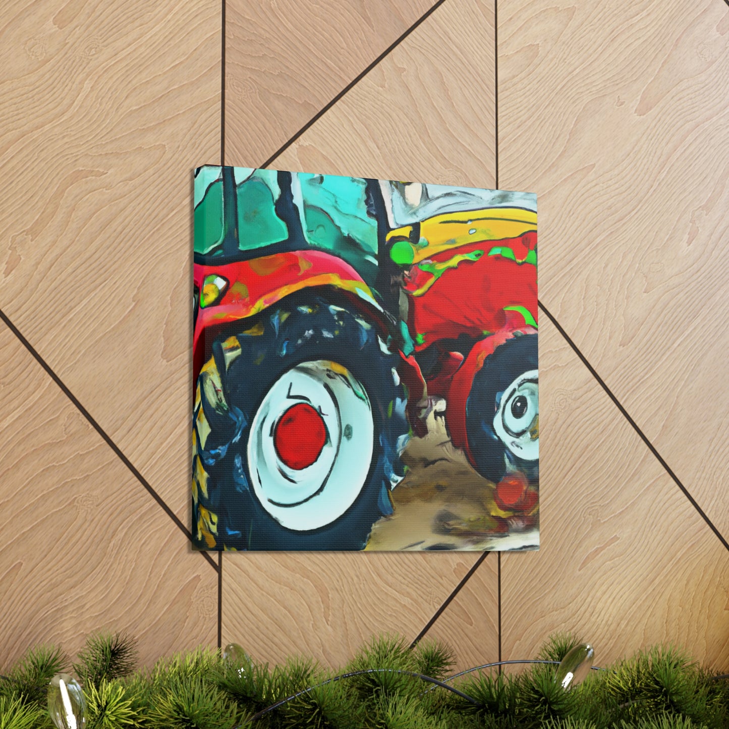 Agricultural Tractor Vision - Canvas