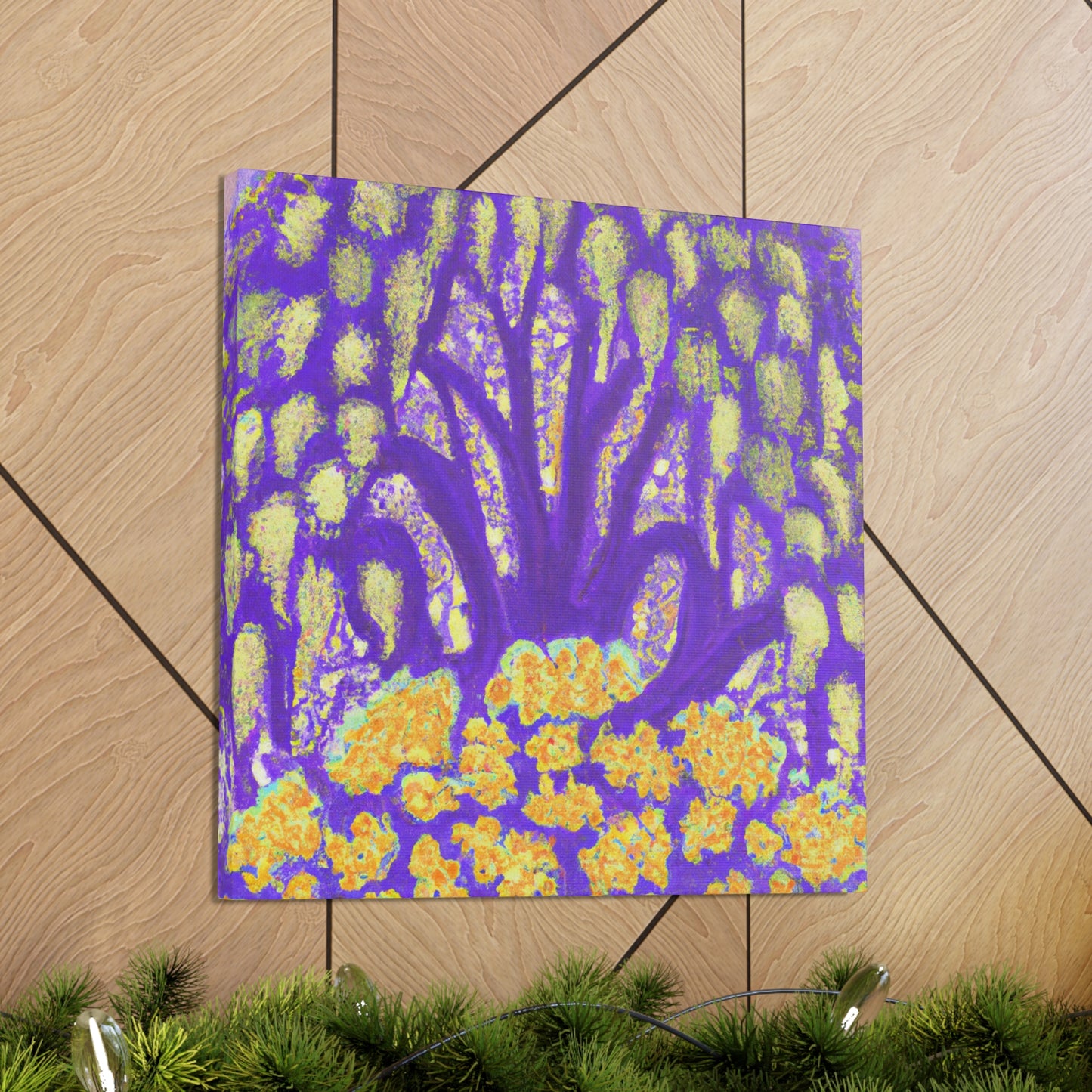 "Wisteria in Bloom" - Canvas