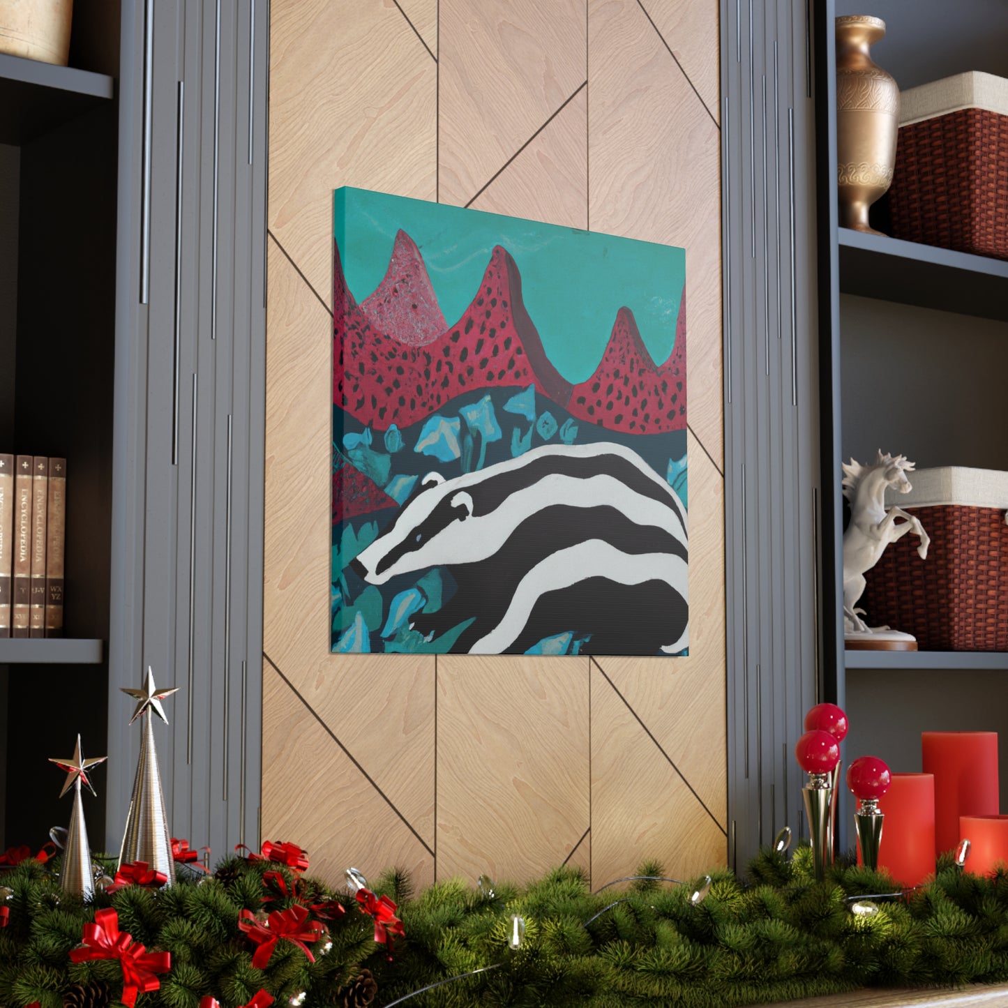 Badger By The Bay - Canvas