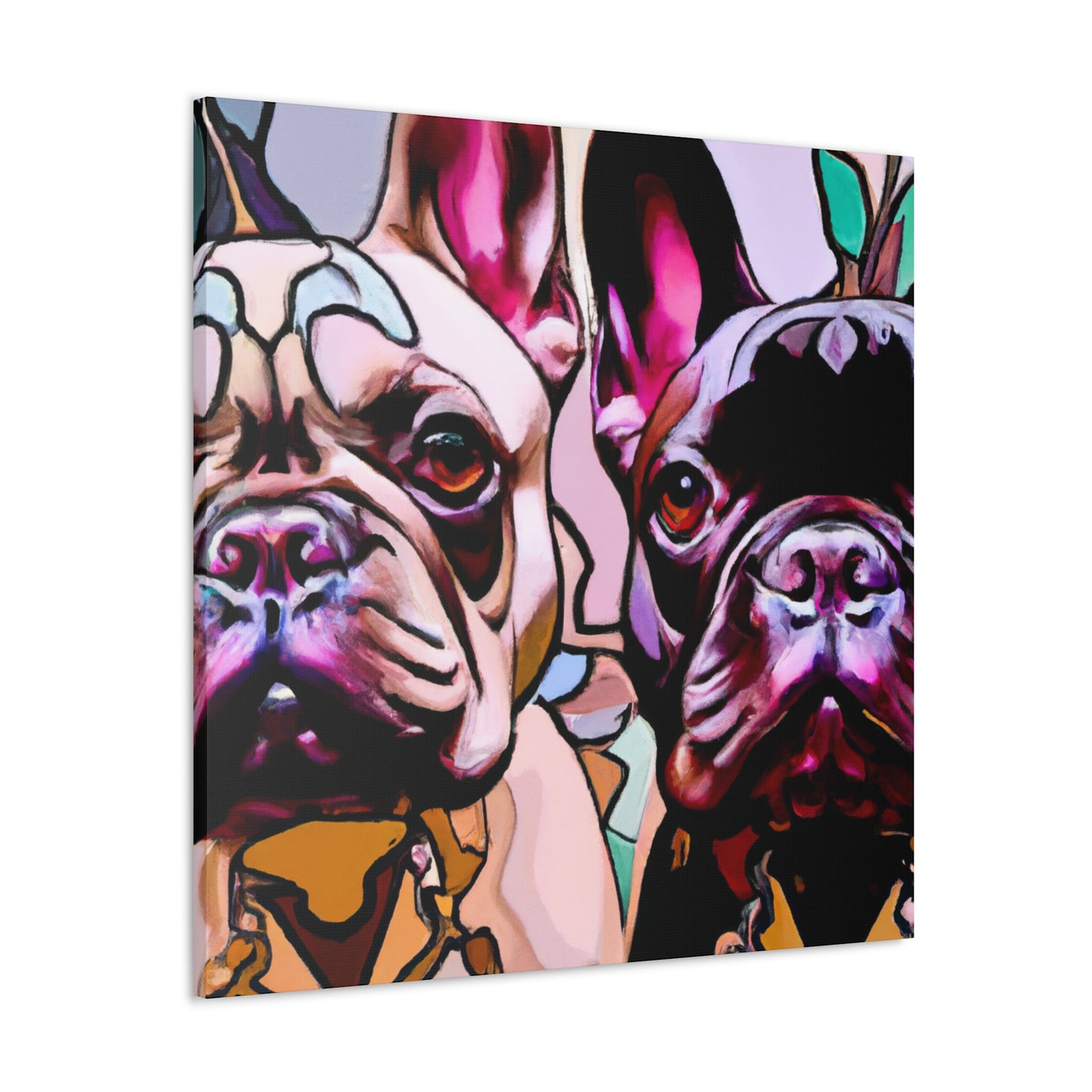 "French Bulldog Serenity" - Canvas