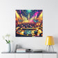 Rhythmic Nights Unveiled - Canvas