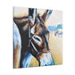 Mule in Hyperrealism - Canvas