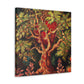 "Oak of Grandeur Hushed" - Canvas