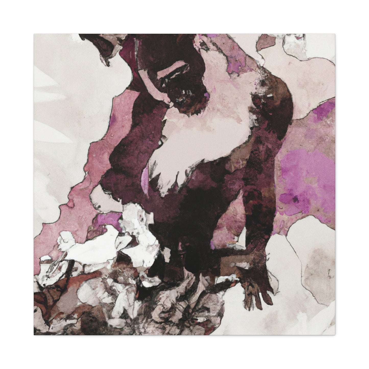 Gorilla in Tryptych - Canvas