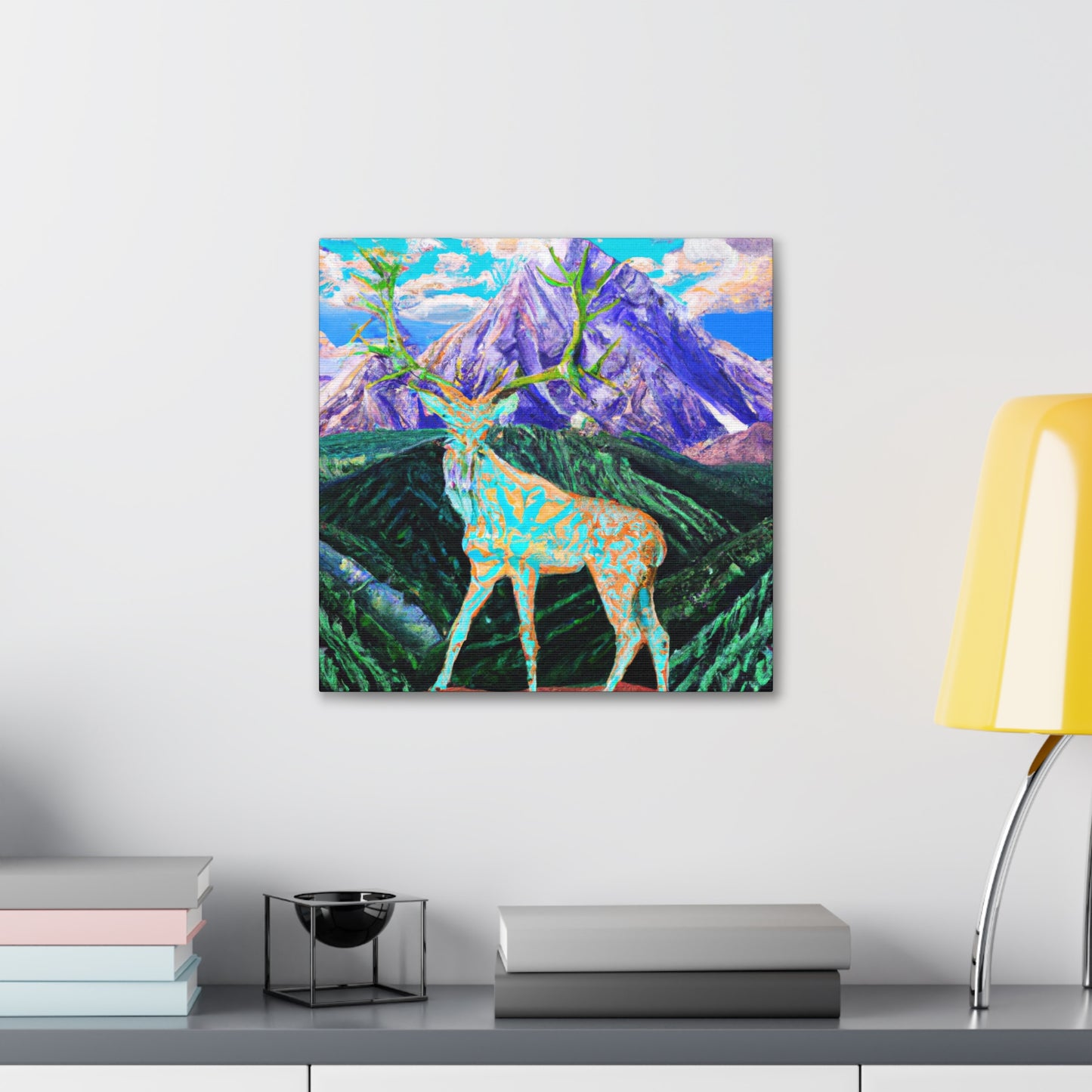 Deer in Dreamland - Canvas