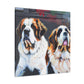 Saint Bernard Blessing - Canvas