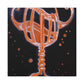 "Glorious Steampunk Wineglass" - Canvas