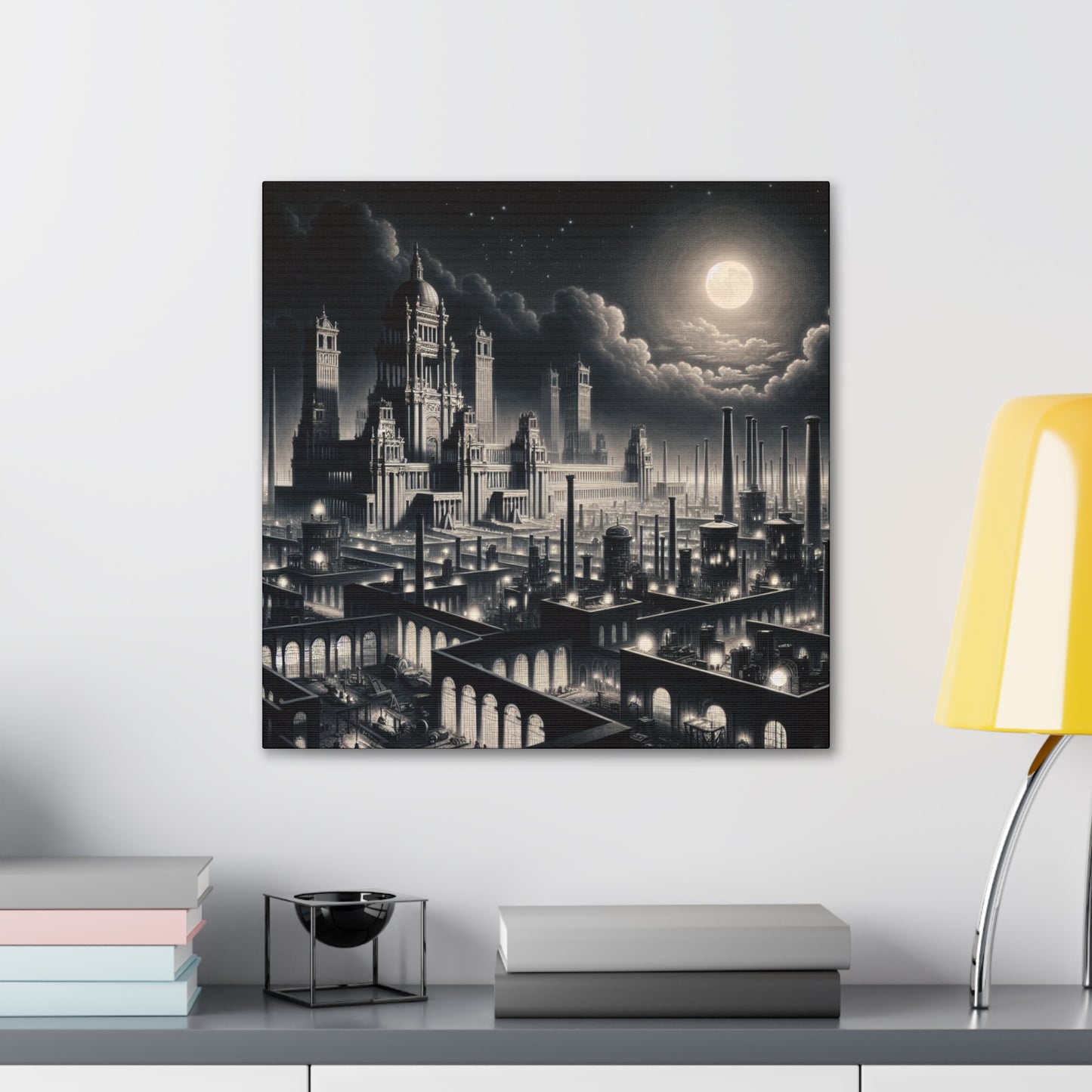 Nighttime City Symphonies - Canvas