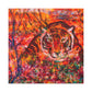 Tiger in Impressionism - Canvas