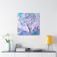 Lavender Reflections Ablaze - Canvas