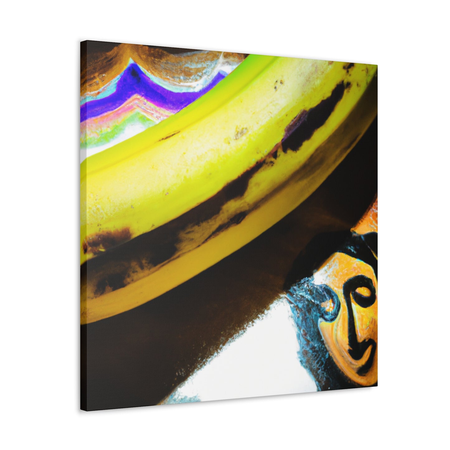 Banana Folk Splendor - Canvas