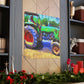 Tractor in Impressionism - Canvas