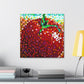 Tomato Pointillism Dream - Canvas