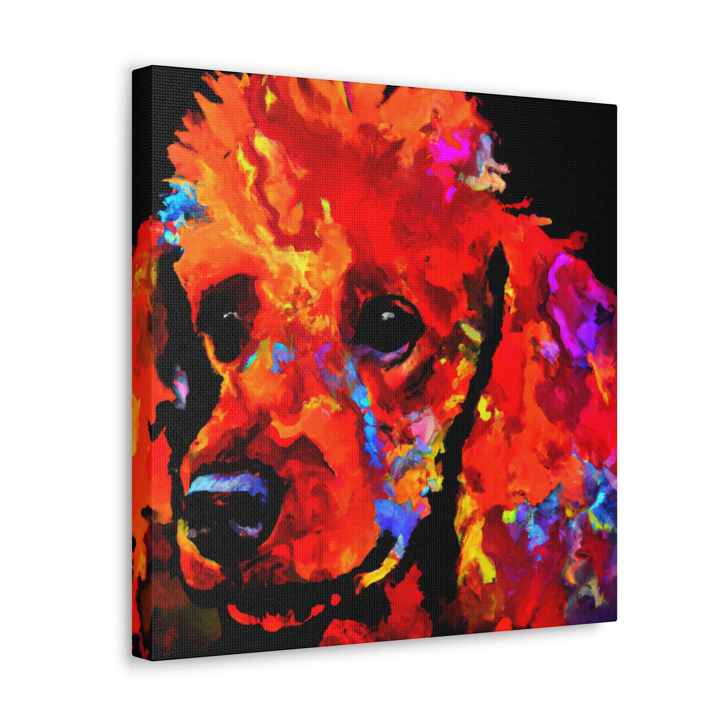 Poodle: A Masterpiece - Canvas