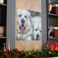 "Great Pyrenees Impressionism" - Canvas