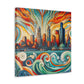 Emerald City Blossom - Canvas