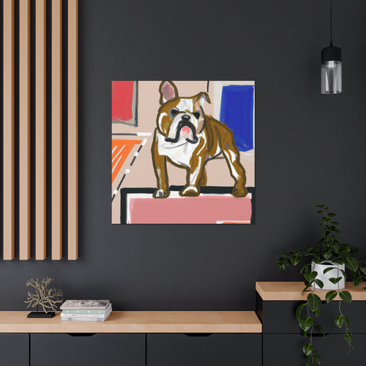 "Bulldog's Tenacity Paint." - Canvas