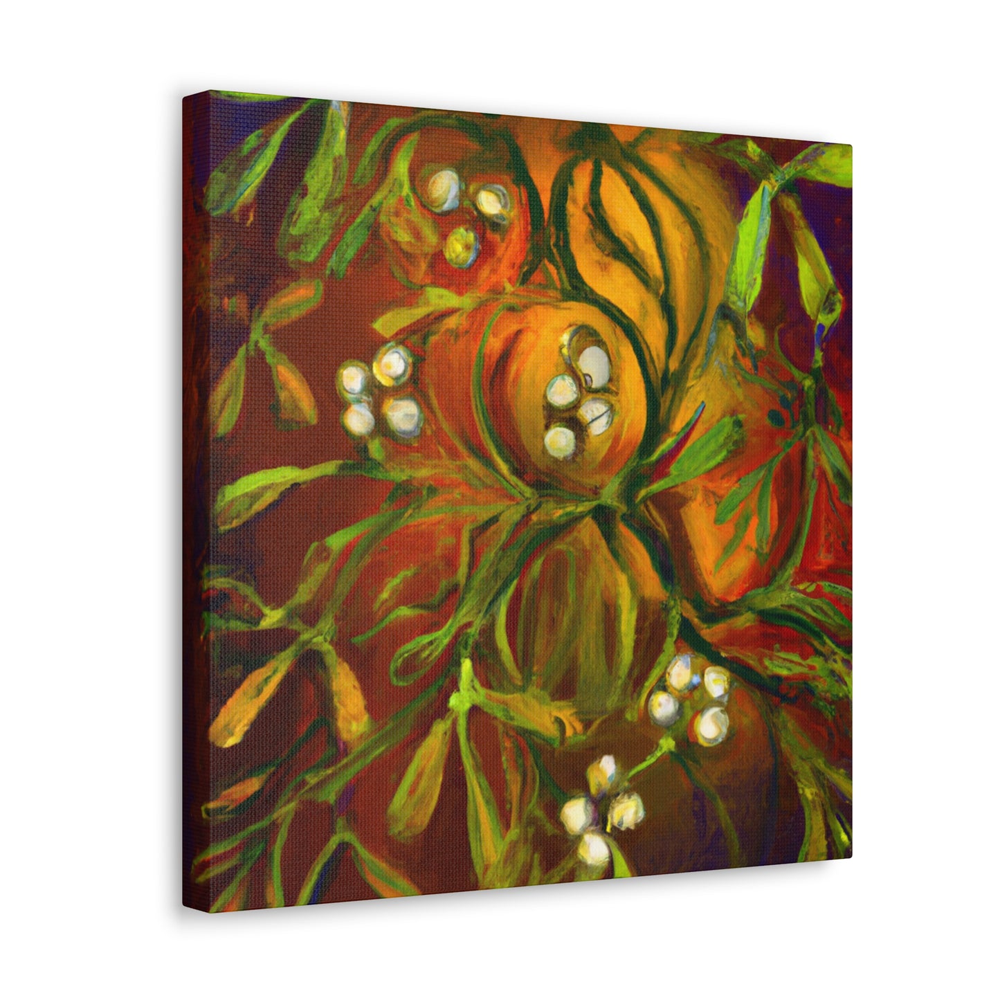 Mistletoe Magic Scene - Canvas