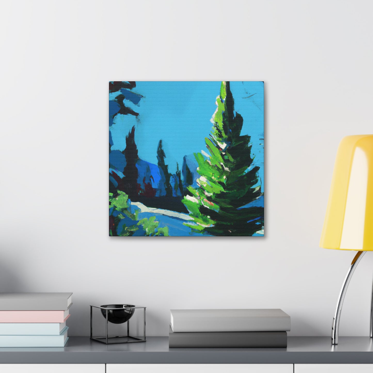 Pine Tree in Spring - Canvas