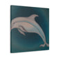 "Dolphins in the Waves" - Canvas