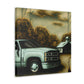 "Old Pickup Reminiscence" - Canvas