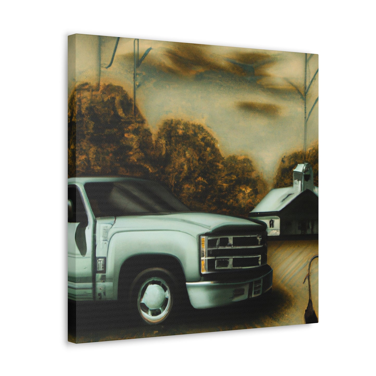 "Old Pickup Reminiscence" - Canvas