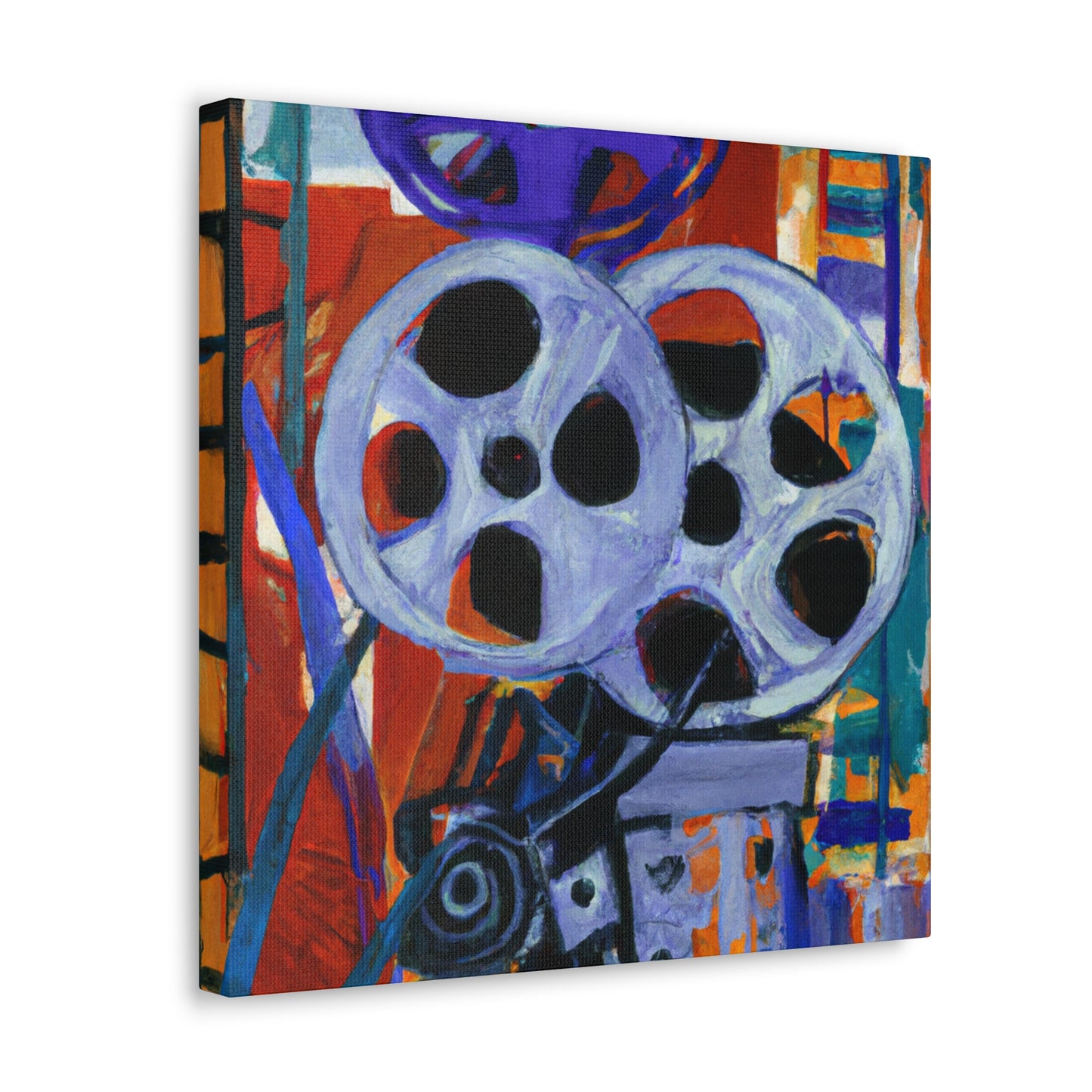 "Film Reel Fantasia" - Canvas