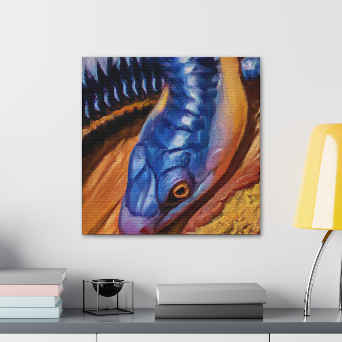 Blue Tongue Skinkess - Canvas