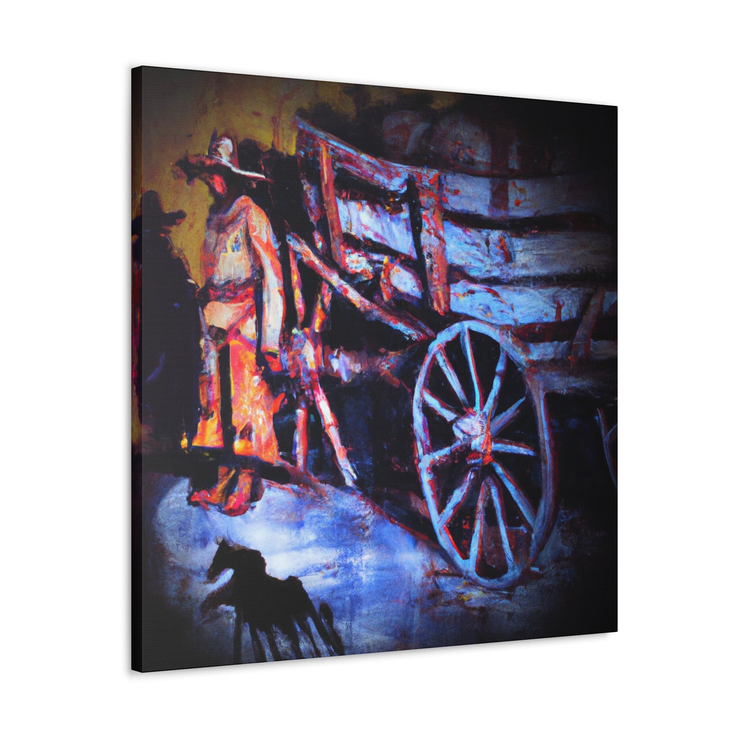 Wheels of Splendor - Canvas