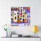 "Mediterranean Abstraction Views" - Canvas