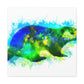 Marmot in Moonlight Glow - Canvas