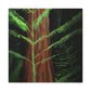 "Redwood Forest Majesty". - Canvas