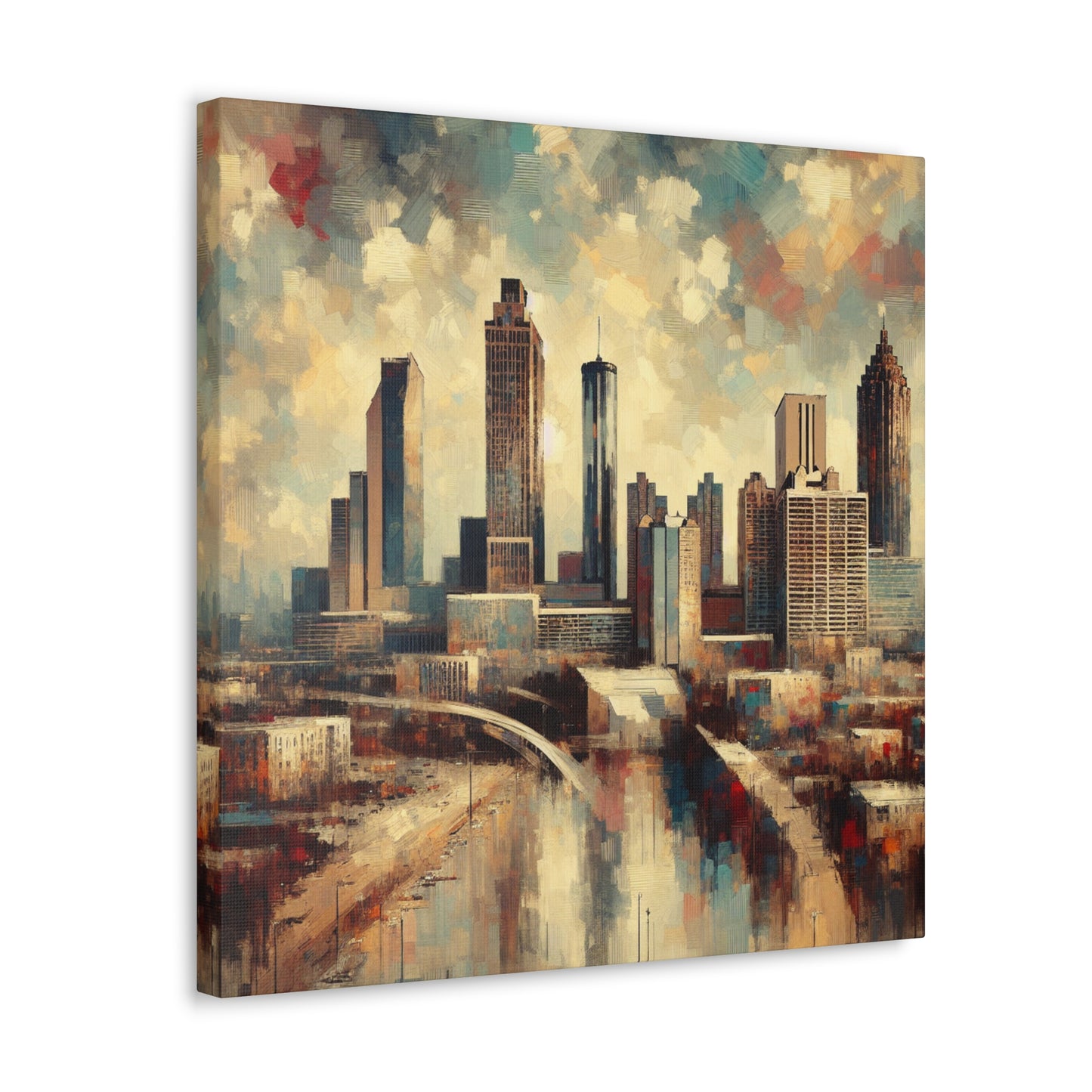 "Urban Symphony Unleashed" - Canvas