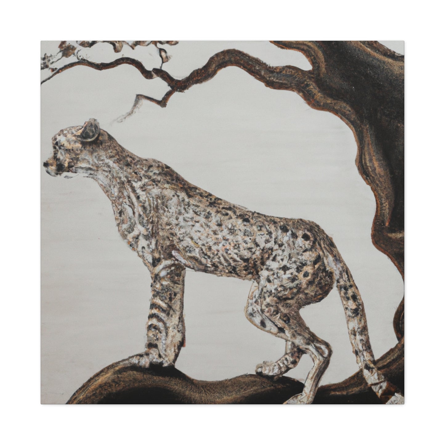 Cheetah in Splendor - Canvas