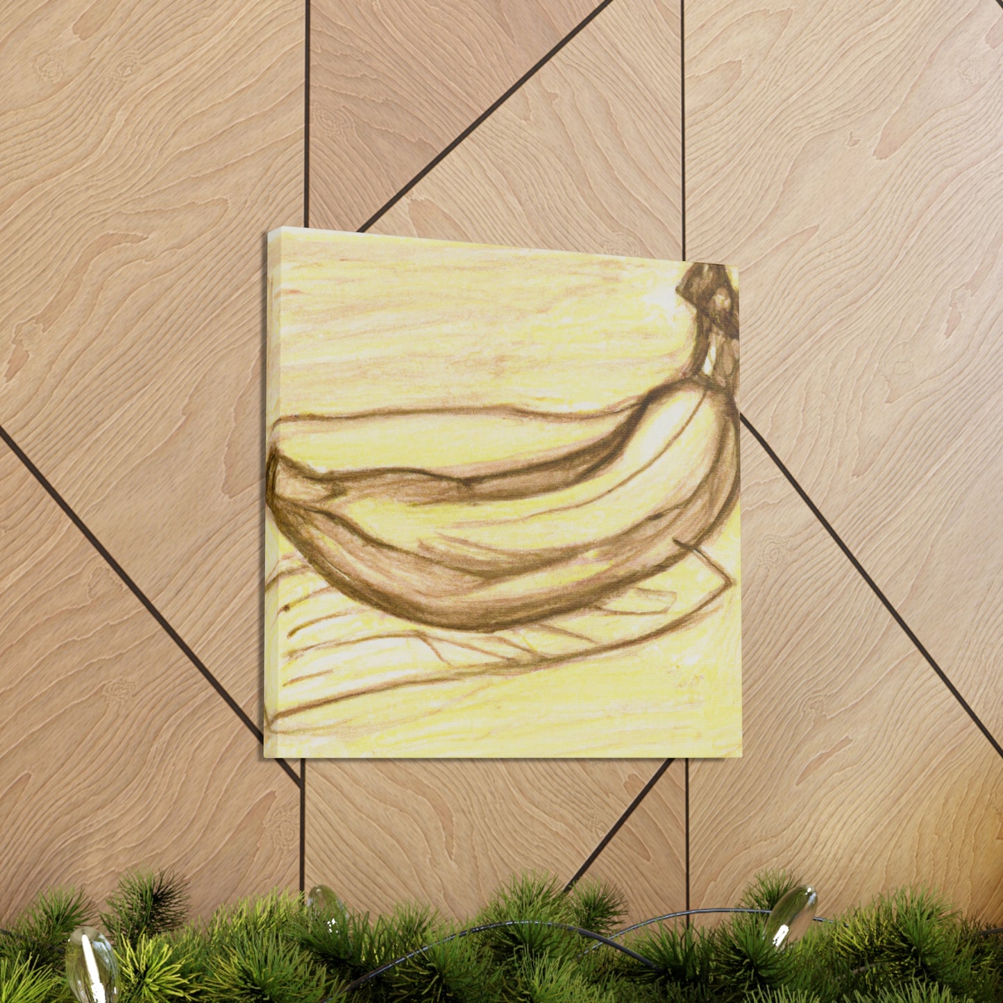 "Bananna Harvest Delight" - Canvas