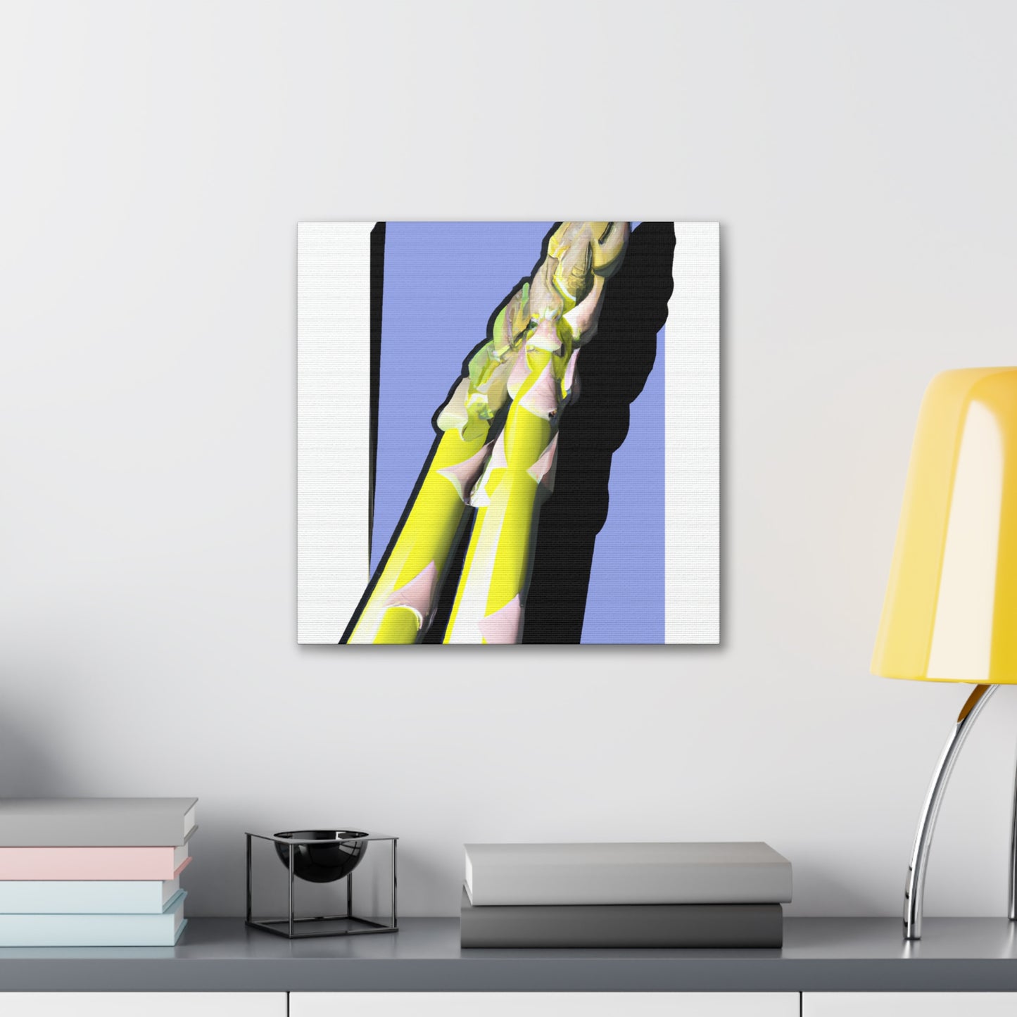 "Asparagus Minimalism" - Canvas