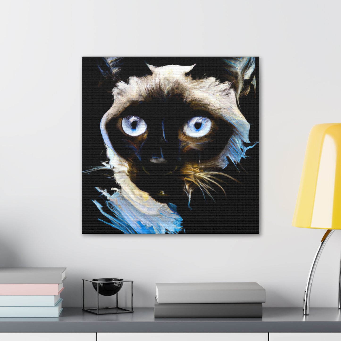 Siamese Legacy Portrait - Canvas