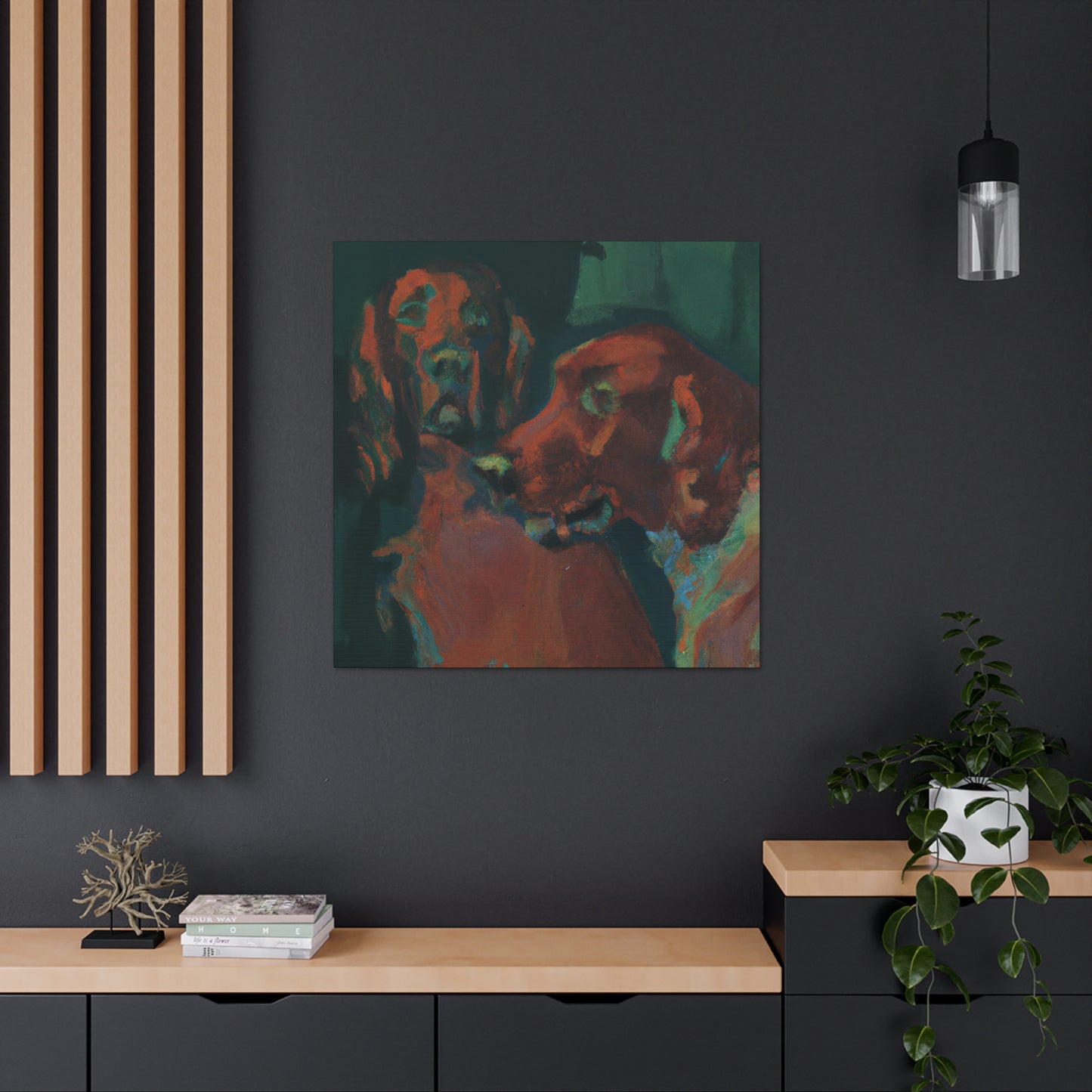 Irish Setter's Majesty - Canvas