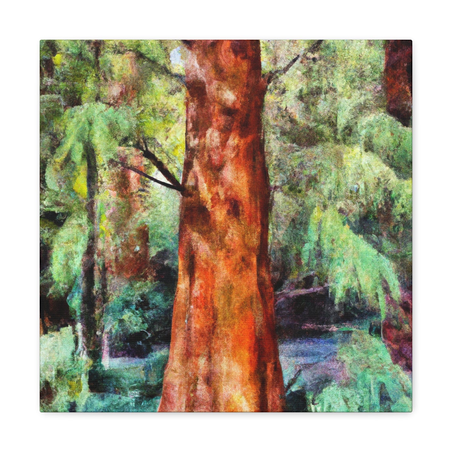 "Sequoia of Impressionism" - Canvas