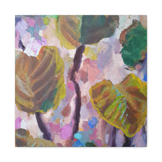 Leaf in Abstraction - Canvas