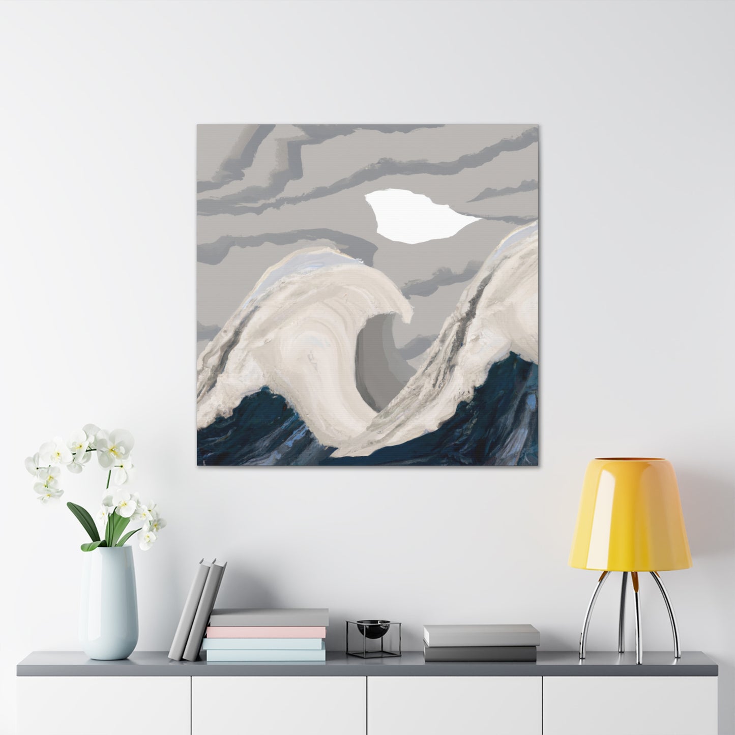 "Ocean's Dreaming Waves" - Canvas