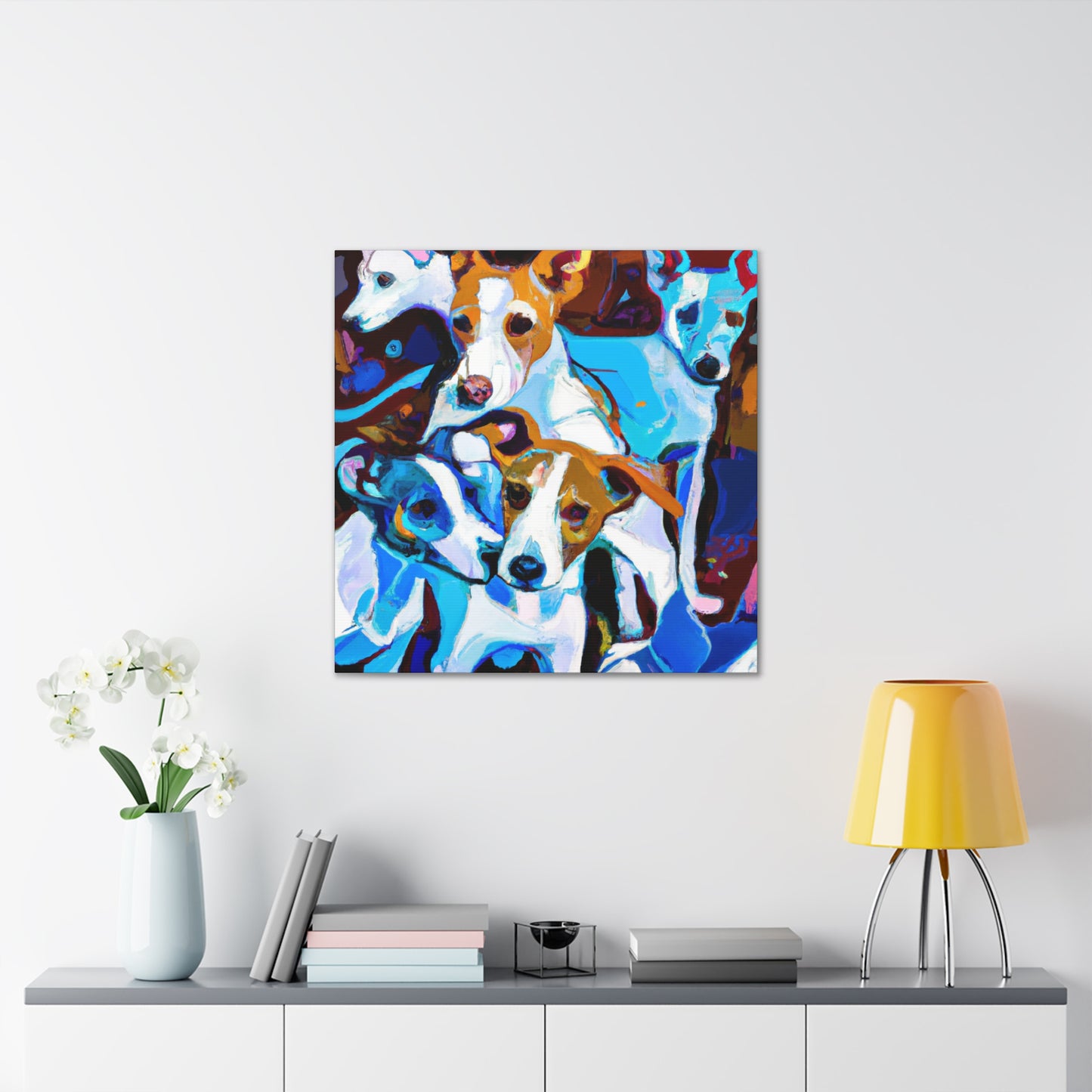 "Jack Russell Majesty" - Canvas