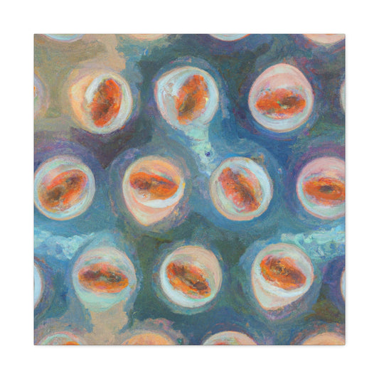 "Tea Cups in Impressionism" - Canvas