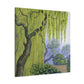 "Willow Tree in Bloom" - Canvas