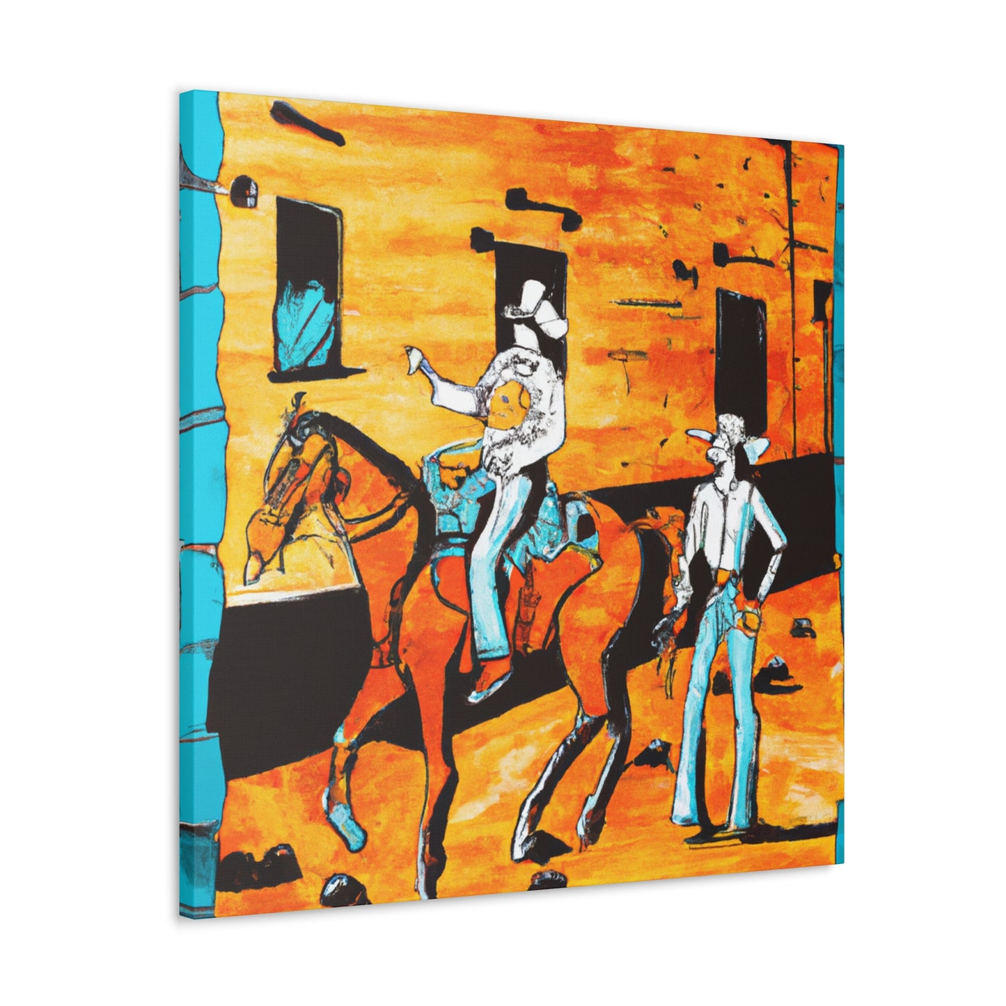 Rodeo Western Epic - Canvas