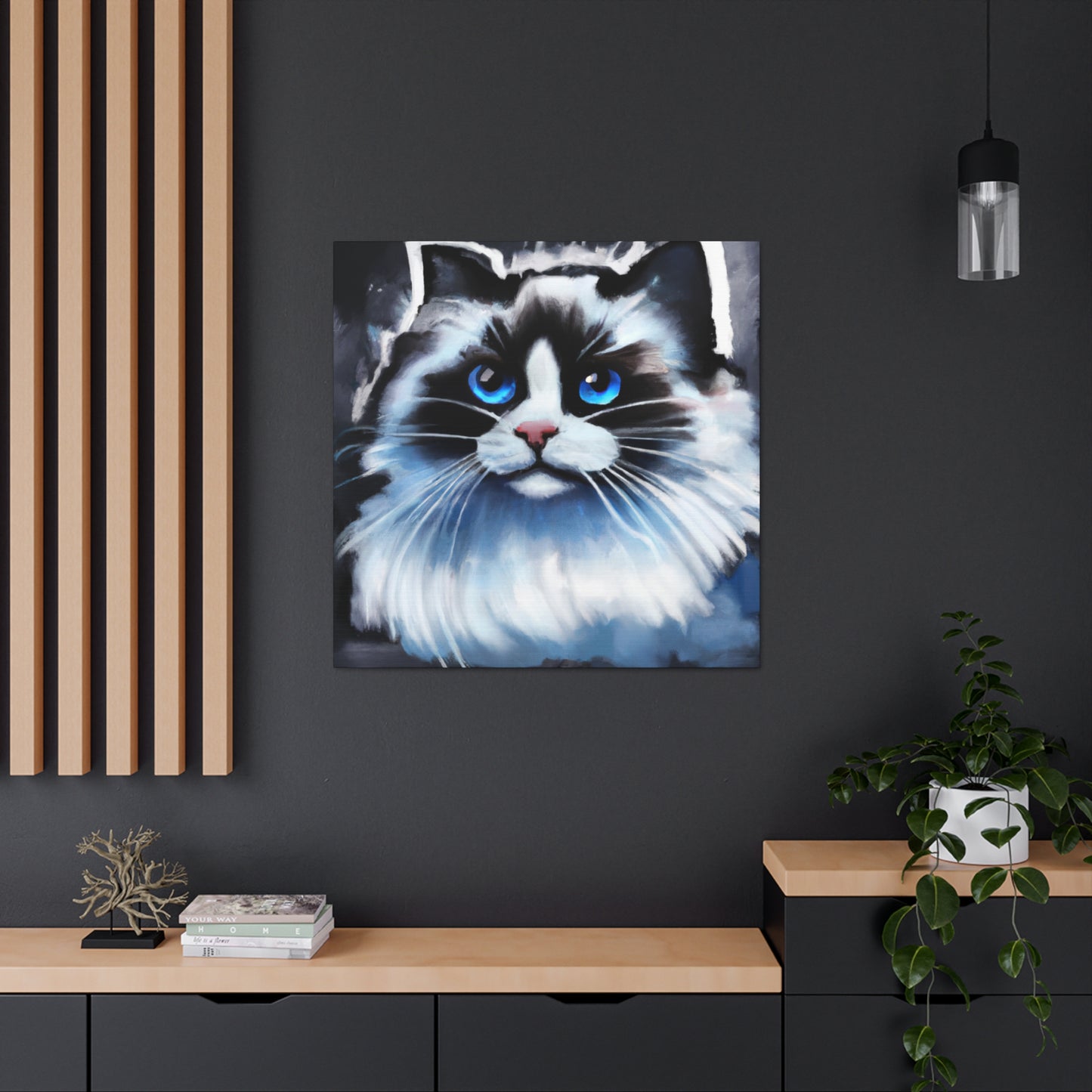 Ragdoll Street Mural - Canvas