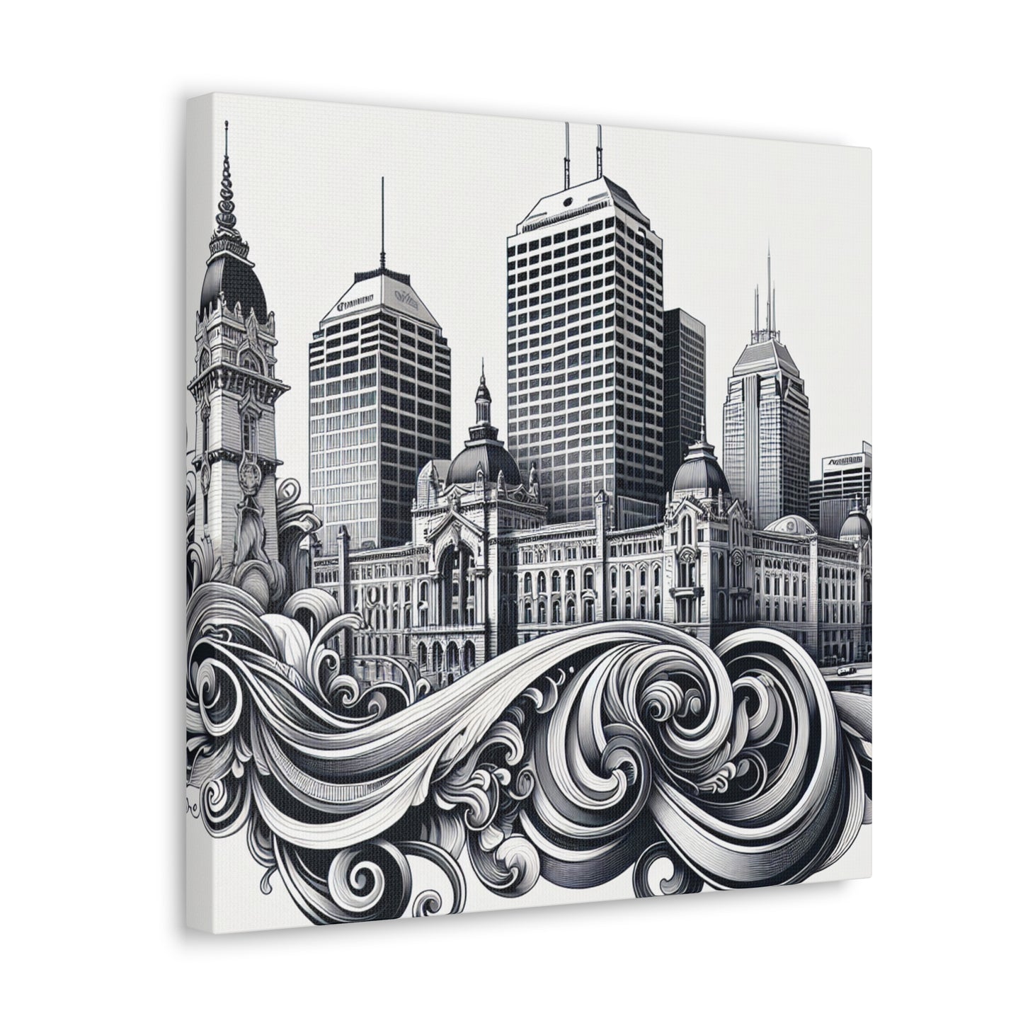 "Indy's Renaissance Splendor" - Canvas