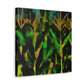 Cornfield Under Moonlight - Canvas