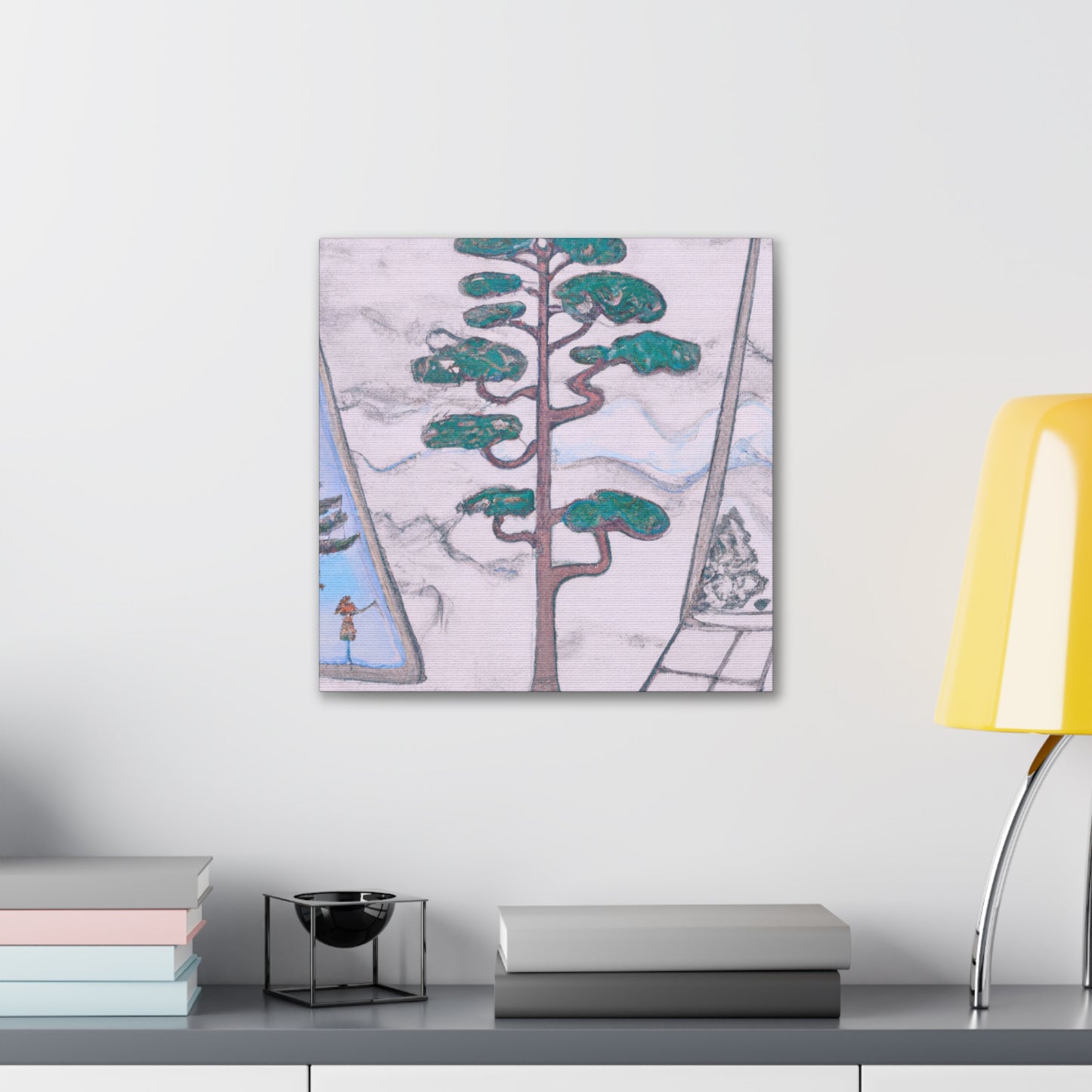 "Pine Tree in Dreams" - Canvas